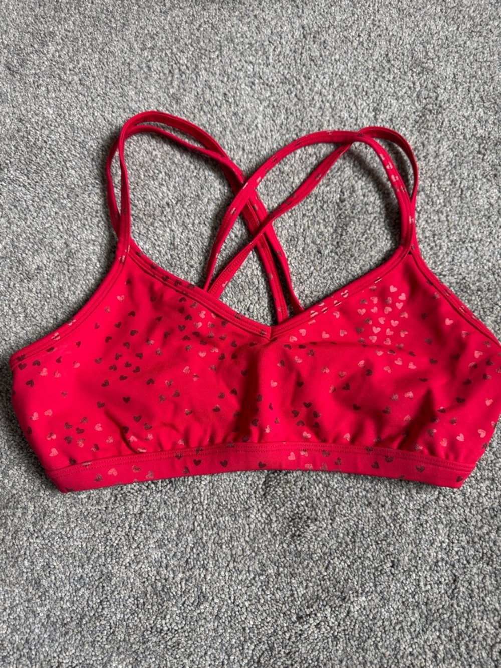 Beyond Yoga Hearts Sports Bra